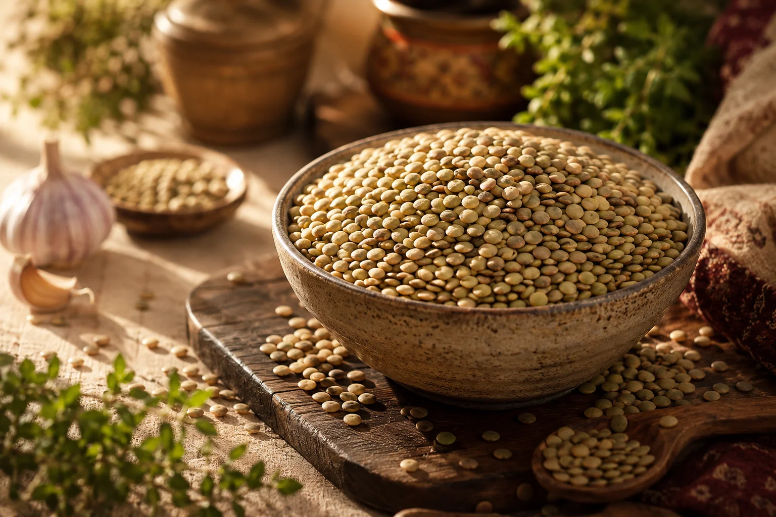 عدس چمنی