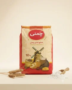 آرد گندم ۱۰ کیلویی صنایع غذایی چمنی