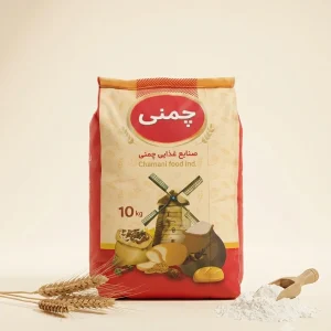 آرد گندم ۱۰ کیلویی صنایع غذایی چمنی